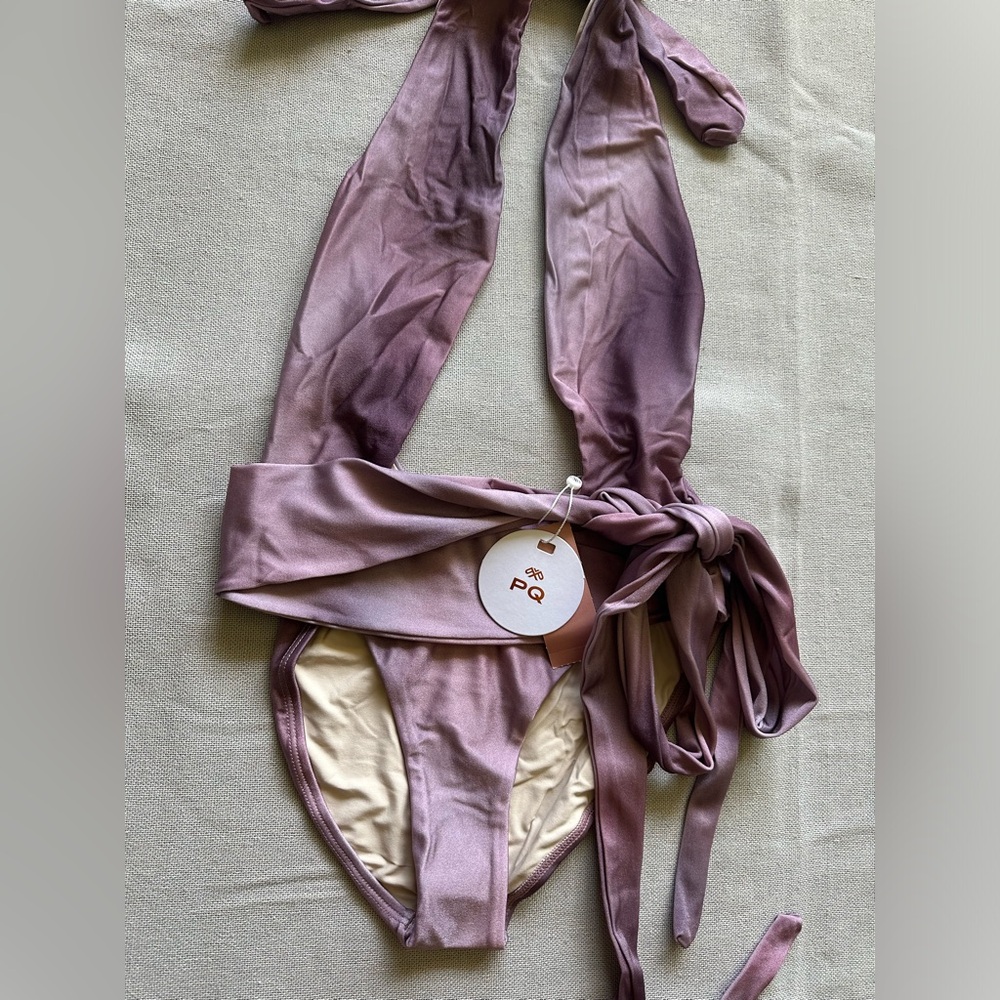 PQ Swim Violet Sunset One Piece Swimsuit New - Picture 5 of 12